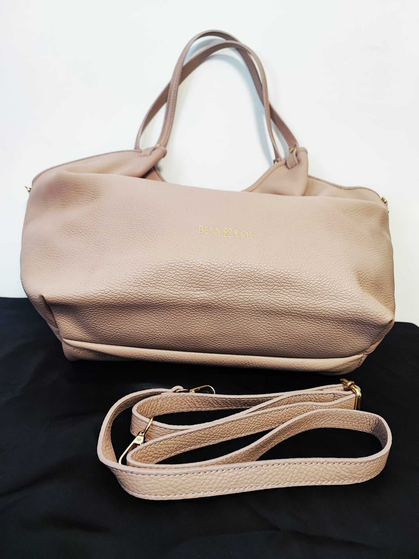 Grand sac Beny Lou Giulia - Rose poudré