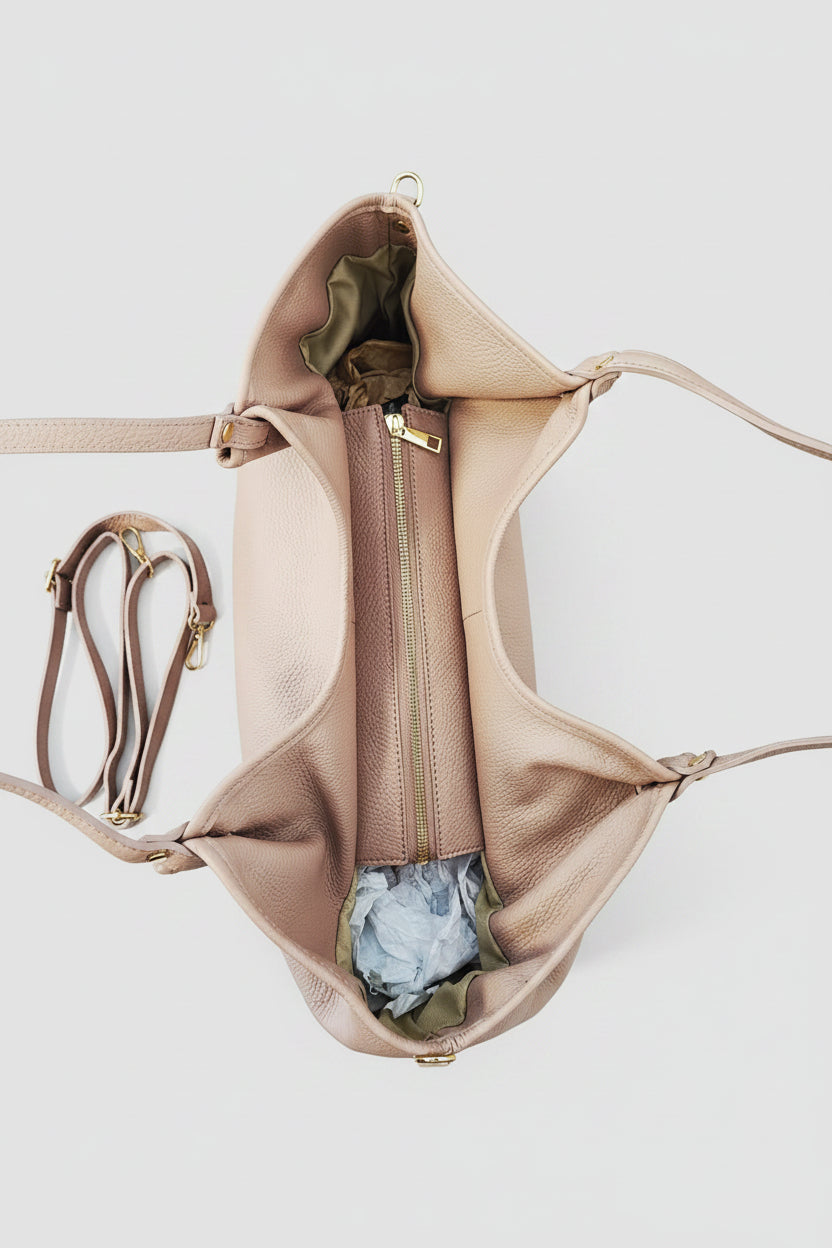 Grand sac Beny Lou Giulia - Rose poudré