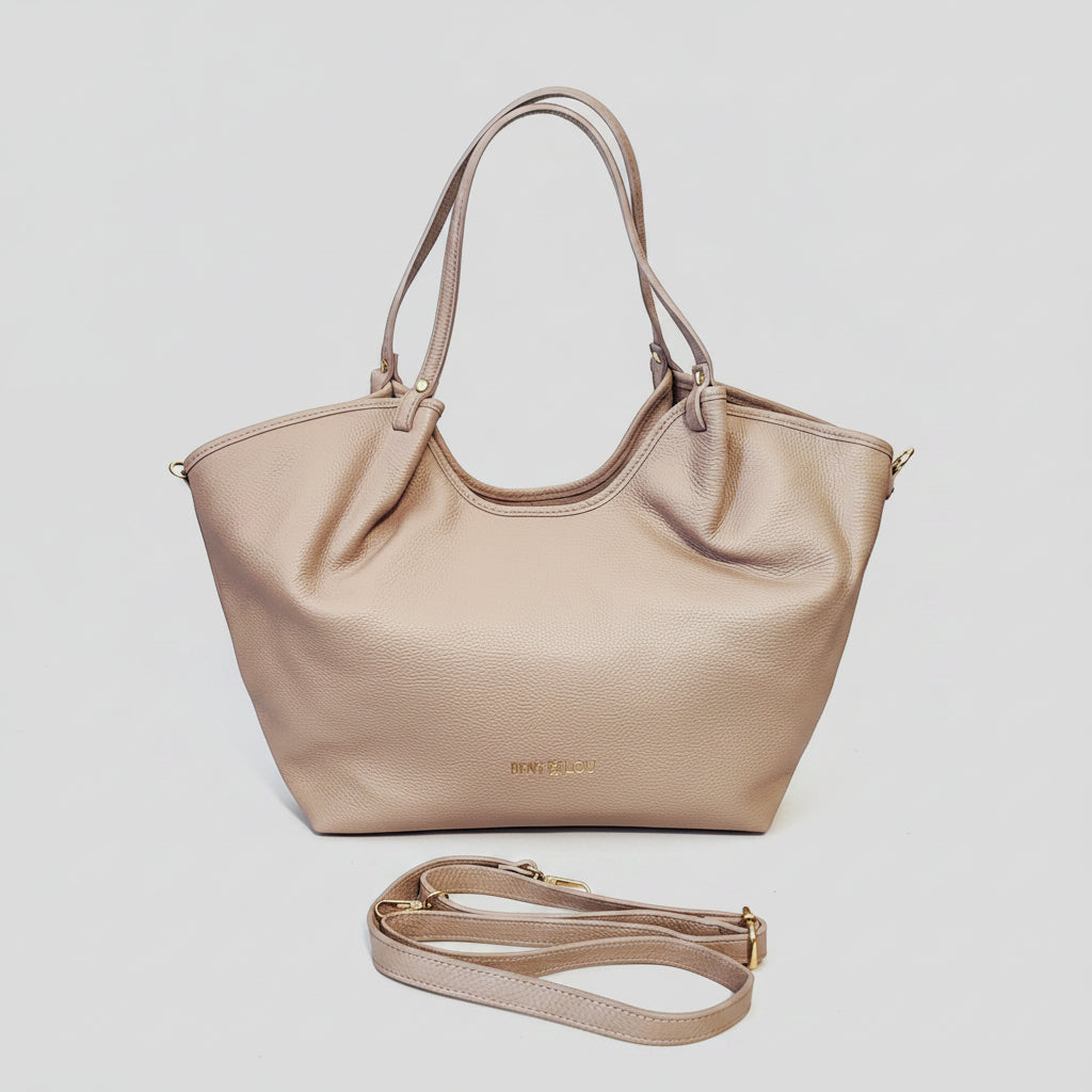 Grand sac Beny Lou Giulia - Rose poudré