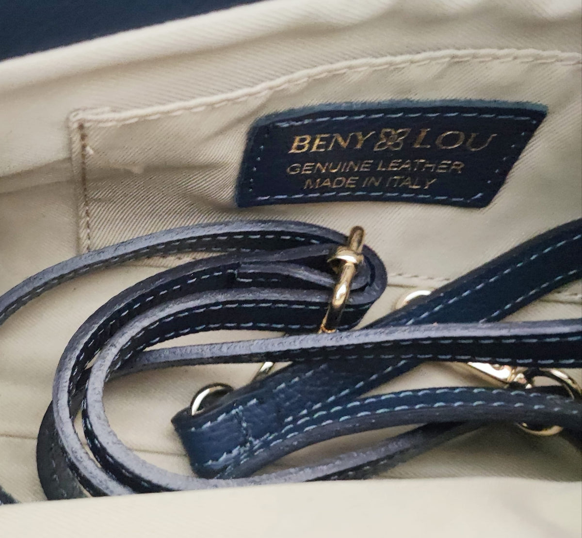 Petit sac Beny Lou Mila - Bleu marine