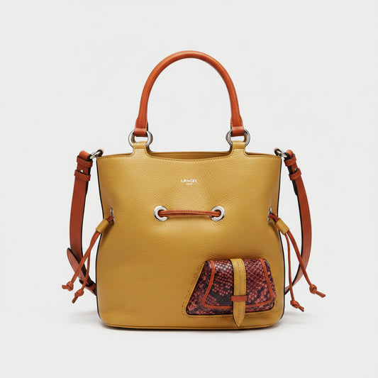 Sac Lancel premier Flirt Bourbon python